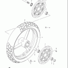 DL1000 V-STROM Переднее колесо