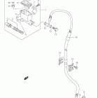 DR Z400SM Главный тормозной цилиндр,передний