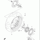 GSX-R600 Заднее колесо