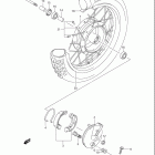 DR Z70 Переднее колесо