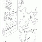 GSX1300BK B-KING Front brake hose (gsx1300bkak8)