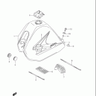 DR200SE Топливный бак (model k8)