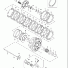GSF1250S Bandit Сцепление