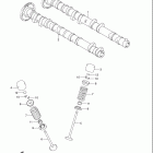 GSX-R600 Распределительный вал-клапана