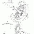 DR Z400SM Front wheel (model k7)