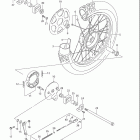 DR200SE Заднее колесо
