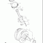 VZR1800 Boulevard M109R Коленвал