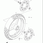 DL650,A V-STROM Front wheel (dl650k7)