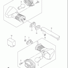 SV650 Turnsignal lamp (sv650sk8 / sak8)