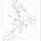 GSX1300BK B-KING Rear caliper (gsx1300bkk8)