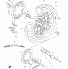 DR Z400SM Rear wheel (model k7)