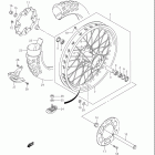 RM-Z250 Rear wheel (model k8)