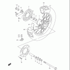 RM85 Rear wheel (rm85lk7 / lk8)