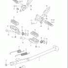 DR Z400S Подножка