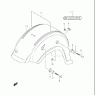 VL800 Boulevard C50 Rear fender (vl800tk8)