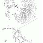 DR Z400SM Rear wheel (model k5 / k6)