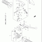 DR200SE Рулевые переключатели