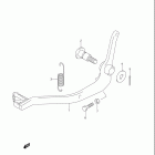 DR Z125 Педаль тормоза