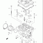 DL1000 V-STROM Задняя головка цилиндров