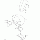 VZ800 Boulevard M50 Фара головного света