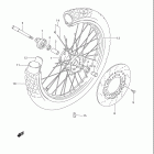 DR650SE Переднее колесо