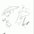 DR Z125 Fuel tank cover