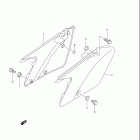 RM250 Обтекатель рамы