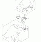 VLR1800 Boulevard C109R Seat (vlr1800tk8)