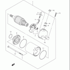GSX1300BK B-KING Стартер электрический