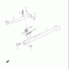 DR650SE Подножки