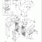 DR Z400S Радиатор