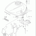 GSX650F Топливный бак