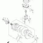 GSX-R600 Коленвал