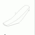 RM Z250 Сидение