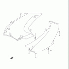 DL650,A V-STROM Side cowling installation parts