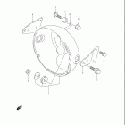 GS500F Headlamp housing (without cowling)