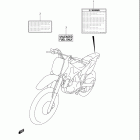 DR Z125 Наклейки