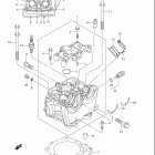 RM-Z450 Головка цилиндра