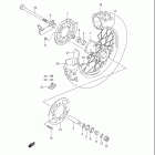 RM85 Rear wheel (rm85k7 / k8)
