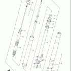 GSX-R600 Передняя вилка