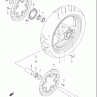GSX1300BK B-KING Front wheel (gsx1300bkak8)