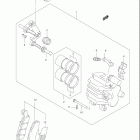 GS500F Передний суппорт тормозной