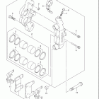 GSX-R600 Передний суппорт тормозной