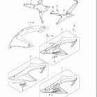 GSX-R600 Боковой обтекатель