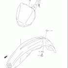 RM125 Переднее крыло