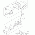 DR650SE Задний фонарь