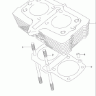 GS500F Цилиндр