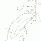 GS500F Заднее крыло
