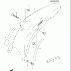 RM125 Заднее крыло