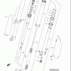 RM125 Передняя вилка